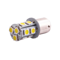 Світлодіодна авто лампа T25-5050-13SMD 1157 білий 12V LEDUA