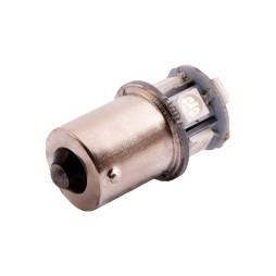 Світлодіодна авто лампа T25-5050-8SMD 1156 червоний 12V LEDUA