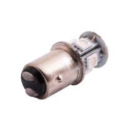 Світлодіодна авто лампа T25-5050-8SMD 1157 жовтий 12V LEDUA