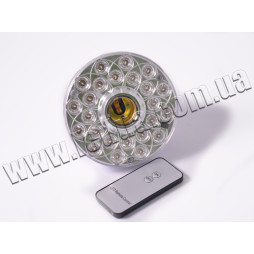 Базука E27 24LED 6500K 220V с пультом LEDUA