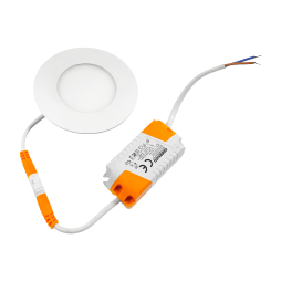 Світильник світлодіодний  круглий врізний 3W  6500K