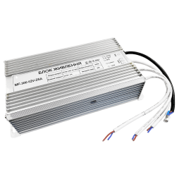 Блок живлення 300W-IP67 metal 25A 12V (Вживаний товар)