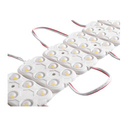 Світлодіодні модулі 2835-3*2smd 12V IP65 1,90w лінза білий (по 10шт пластина) LEDUA