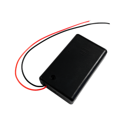 Корпус батарейок x3 "ААA" з кришкою і перемикачем ON-OFF, 62x36х16мм, провід (1-0981)