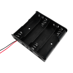 Корпус батарейок х4, 3.7V з дротом BH18650-4001 (1-0991) Daier