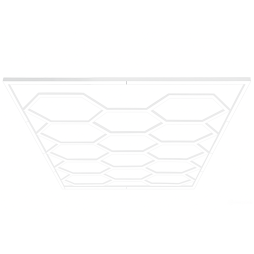 Светильник светодиодный для коммерческих помещений 14hexs 615W 6500K (LH-PL20-14h6000k)
