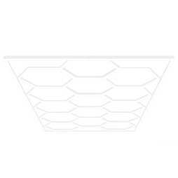 Светильник светодиодный для коммерческих помещений 15hexs 636W 6500K (LH-PL20-15h6000k)