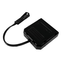 Розподільча коробка 3 отвори, чорна, 100mm 22AWG міні мама LEDUA