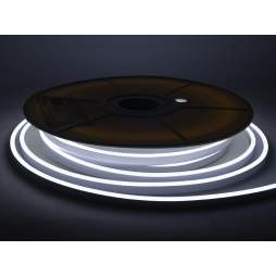 Світлодіодний неон 6*12mm 120led 2835 24V 9W/m IP65, білий (бухта 25м) #64-W AVT