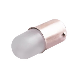 Светодиодная автолампа BA9S T4W 24В COB красный