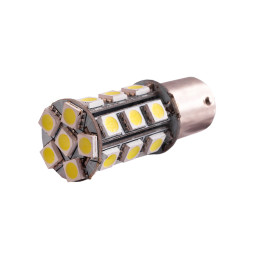 Світлодіодна авто лампа T25-5050-24SMD 1156 білий 12V LEDUA