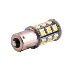 Світлодіодна авто лампа T25-5050-24SMD 1156 білий 12V LEDUA