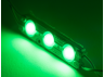 Світлодіодні модулі 2835-3smd 12V IP65 0,5ватт з лінзою зелені