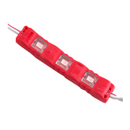Світлодіодні модулі 5630-3smd 12V IP65 пластик 25-30lm червоний LEDUA