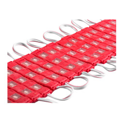 Світлодіодні модулі 5630-3smd 12V IP65 пластик 25-30lm червоний LEDUA