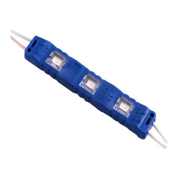 Світлодіодні модулі 5630-3smd 12V IP65 пластик 25-30lm синій LEDUA