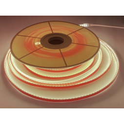 Світлодіодна стрічка 2835-120led-11х5.5mm-220V 9W/m IP65 нейтрально білий (50м в бабіні) #17-NW AVT