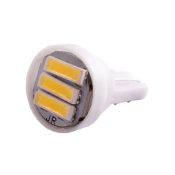 Світлодіодна авто лампа T10-7020-3smd білий 12V LEDUA