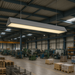 Світильник світлодіодний підвісний лінійний "N110-2000" 40W 4500К корпус сірий LEDUA