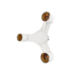 Переходник Lemanso LMA257 с патрона Е27 на 3 патрона Е27