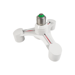 Переходник Lemanso LMA257 с патрона Е27 на 3 патрона Е27