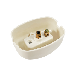 Кнопка дзвінка овальна слонова кість LMA318 Лємансо