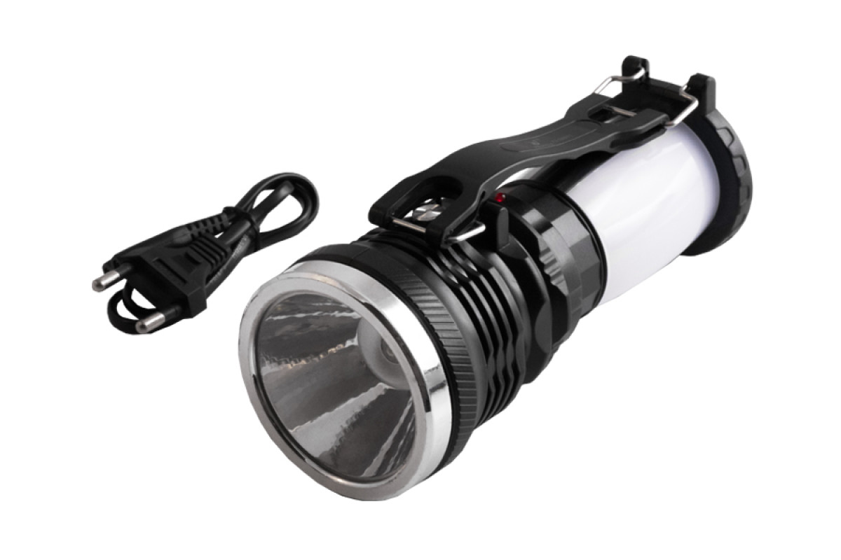 Ліхтар переносний 2891T-1W+16SMD, сонячна батарея, ЗУ 220V, вбудований акумулятор без гарантії Luxury