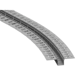 Алюмінієвий профіль для світлодіодної стрічки для гіпсокартона гнучкий АЛ-82 3 метра анодований під штукатурку LEDUA