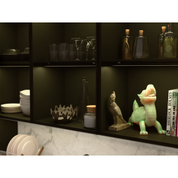 Светильник светодиодный накладной LEDUA N4-1-1000 линейный 220В 9Вт 1800Лм 4000К Черный