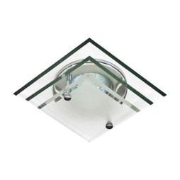 Встраиваемый светильник Feron DL4153 под лампу хром.