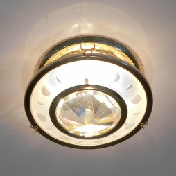 Встраиваемый светильник Feron DL4164 под лампу золото