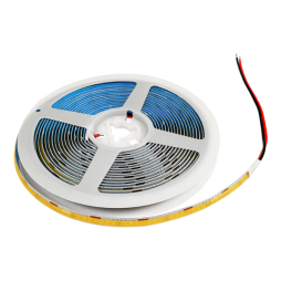 Светодиодная лента 1 м COB/FCOB 320 LED 12В 8Вт/м IP20 6000К холодный белый