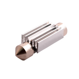 Світлодіодна авто лампа S85-41mm-4smd 5050 обманка білий 12V LEDUA