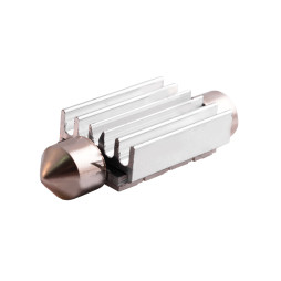 Светодиодная автолампа C5W SV8.5 с обманкой 12В 41мм SMD5050-8led белый