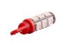 Светодиодная автолампа T10 W5W 12В SMD5050-13led красный