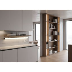 Светильник светодиодный линейный угловой "N6-500" 220V 4W 4500K белый корпус LEDUA