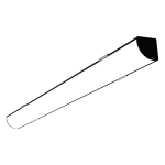 Светильник светодиодный линейный угловой "N6-600" 220V 4,8W 6500K черный корпус LEDUA