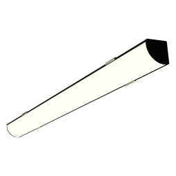 Светильник светодиодный линейный угловой "N6-1000" 220V 8W 4500K черный корпус LEDUA