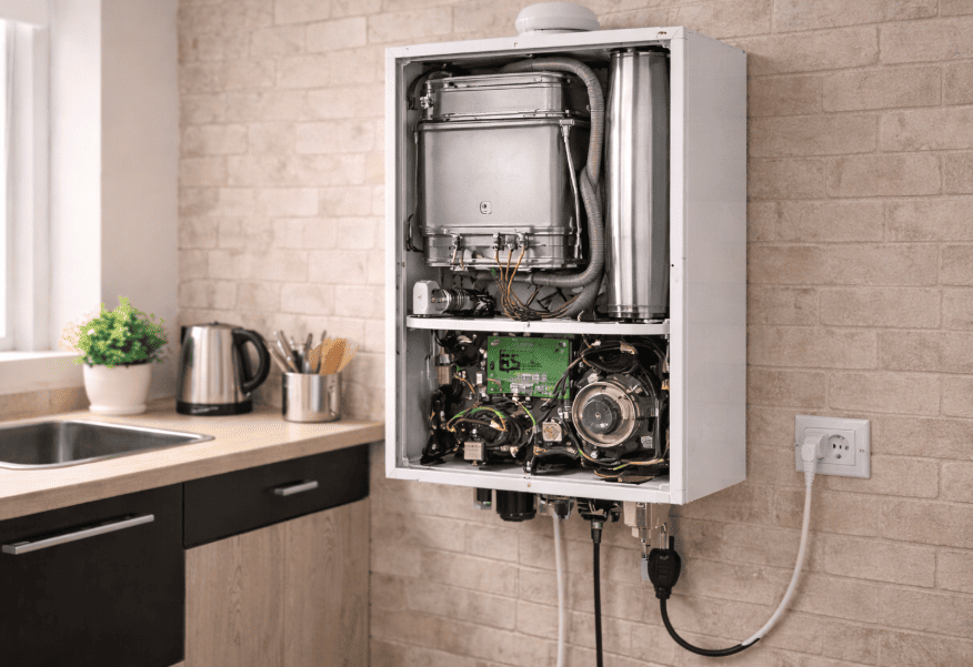 Чому газовий котел потребує електроенергії?