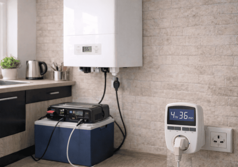 Скільки часу газовий котел може працювати від акумулятора?